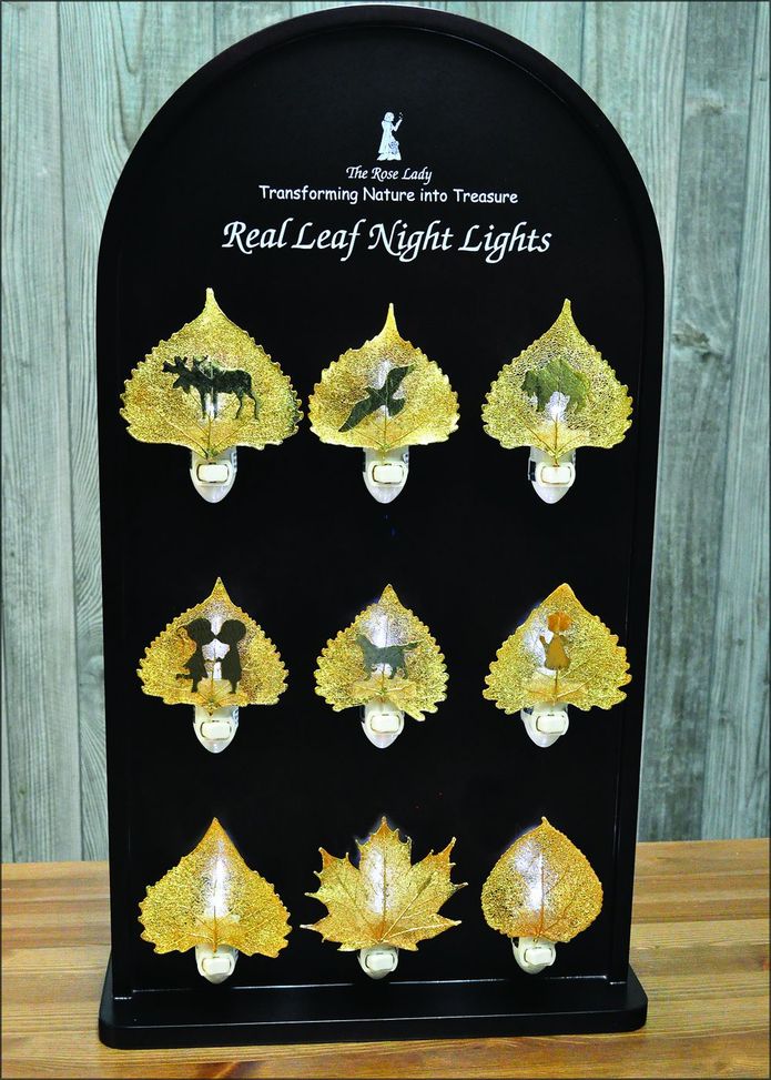 night light display stand