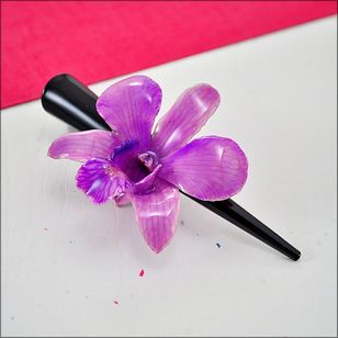 Flower Hair Accessories | Orchid Hair Clip